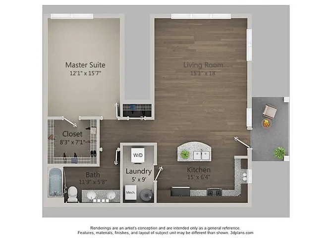 Floor plan C2