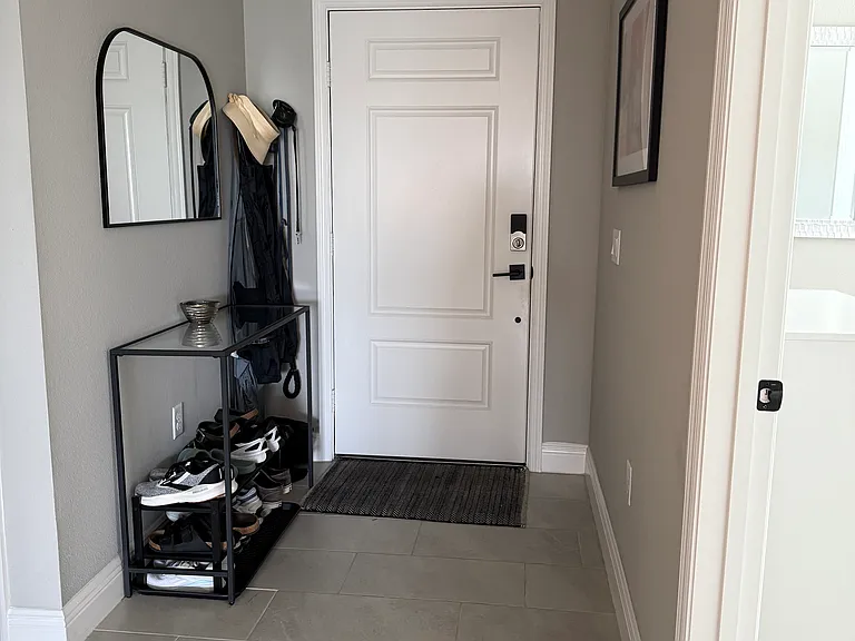 Front entry hallway