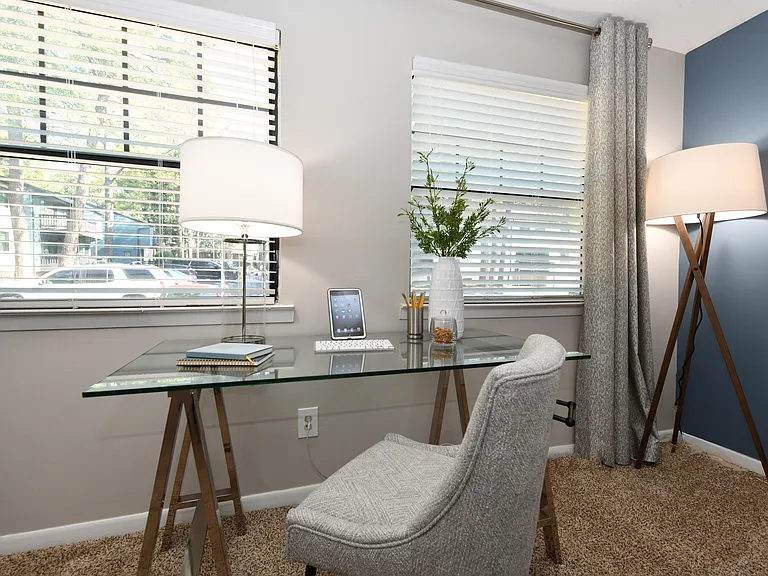 Space for a desk in Bedroom