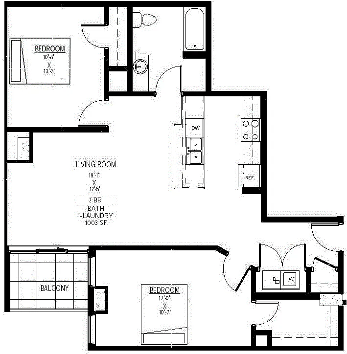 Floor plan 909