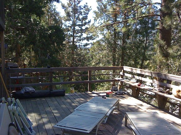 Deck overlooking Mill Creek