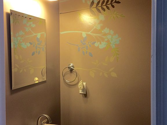 Main floor half bath