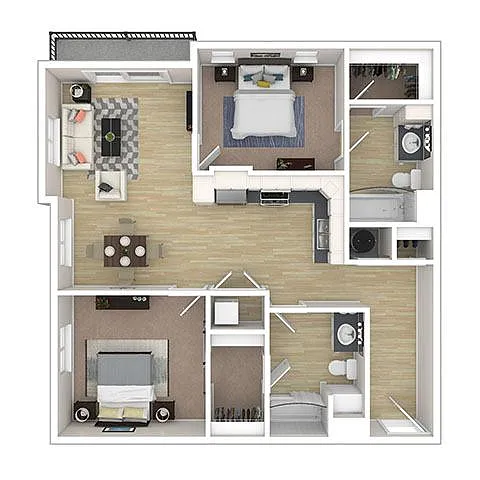 Floor plan B2