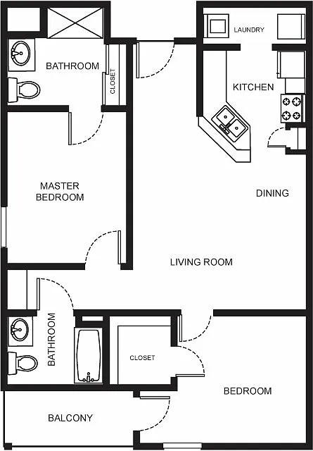 Floor plan B2 60