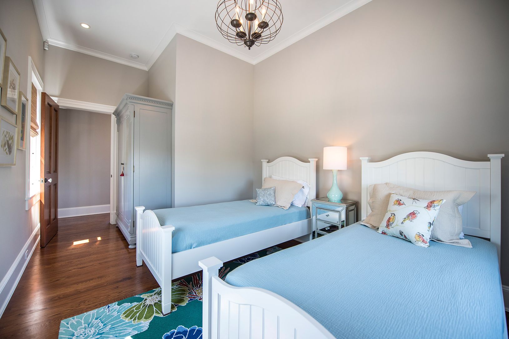  2nd fl Guest bedroom (now has a queen bed)