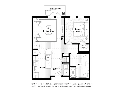 Floor plan A1-60