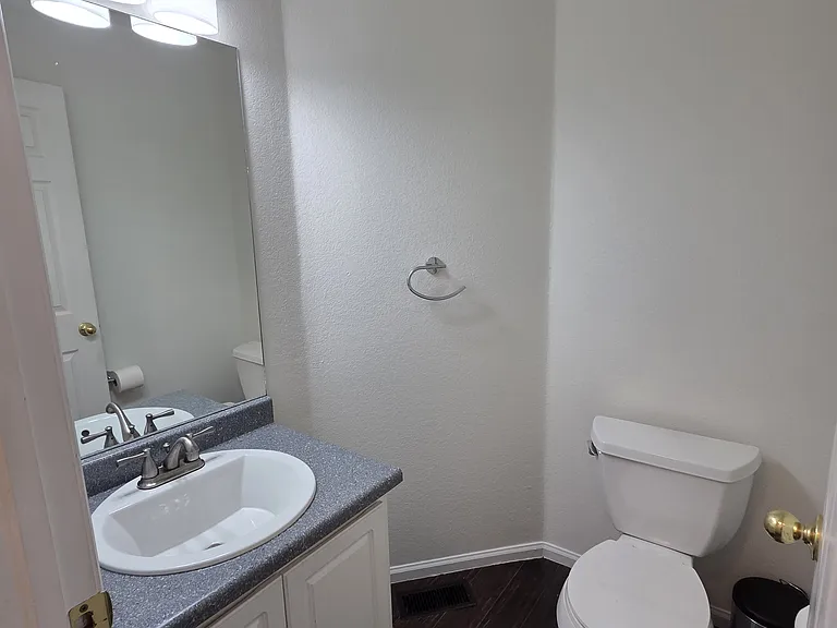 Powder room on main floor