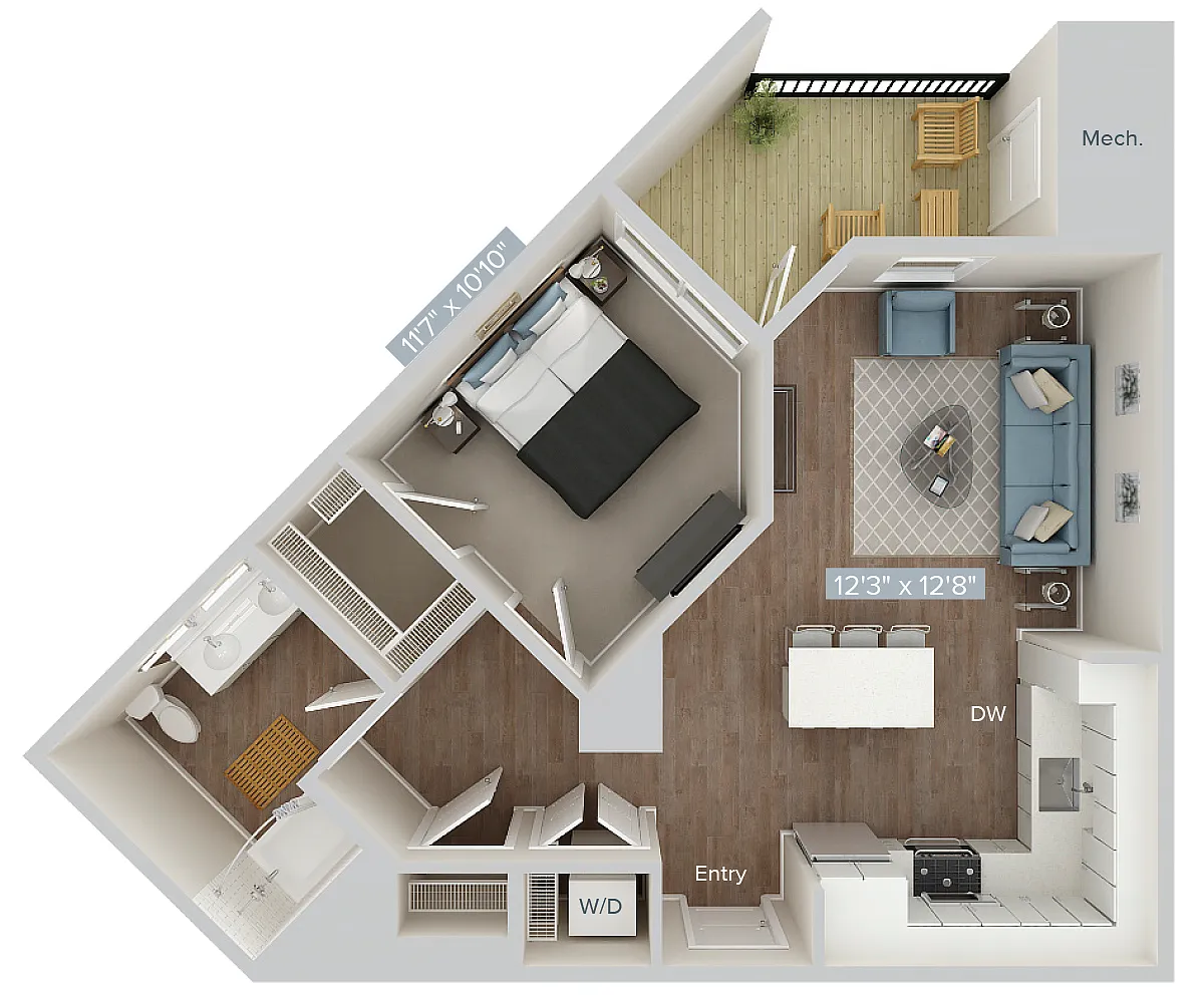 Floor plan AM2-1