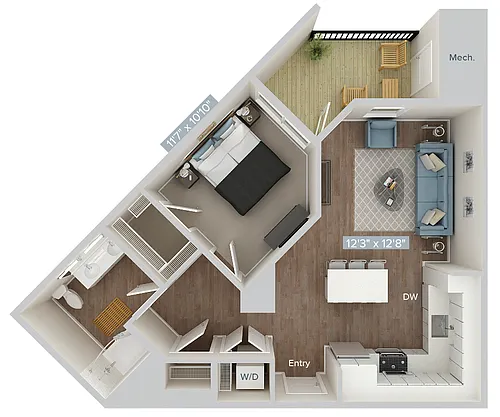 Floor plan AM2-1