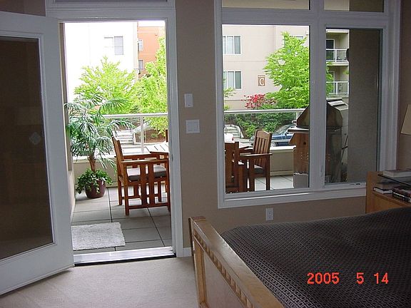 Master Bedroom Covered Deck