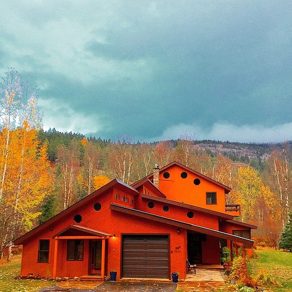 Amazing Fall colors!
						:
						Perfect sunshine breaking through the clouds as a Fall rain shower passes over.