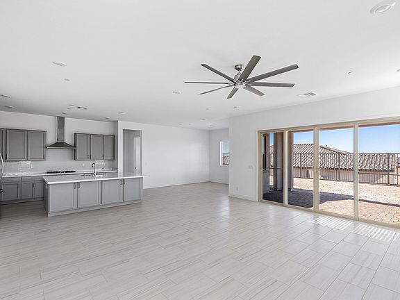 Great Room - kitchen, dining room and living room all all connected. Open layout!