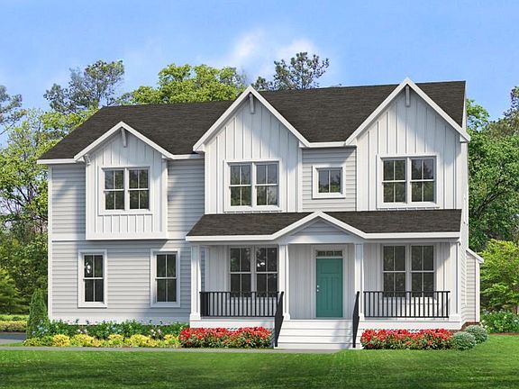 Hartfield E - Farmhouse FH Side load garage