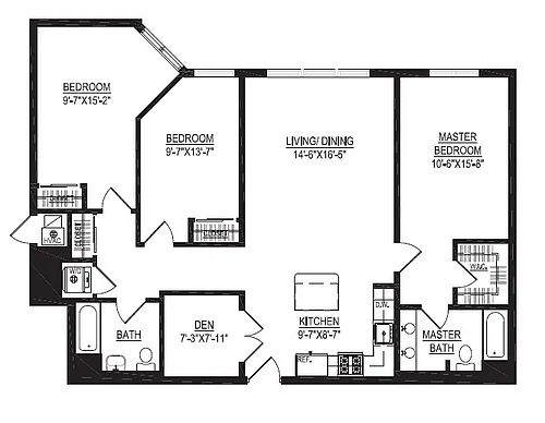 Floor plan 3.2bD