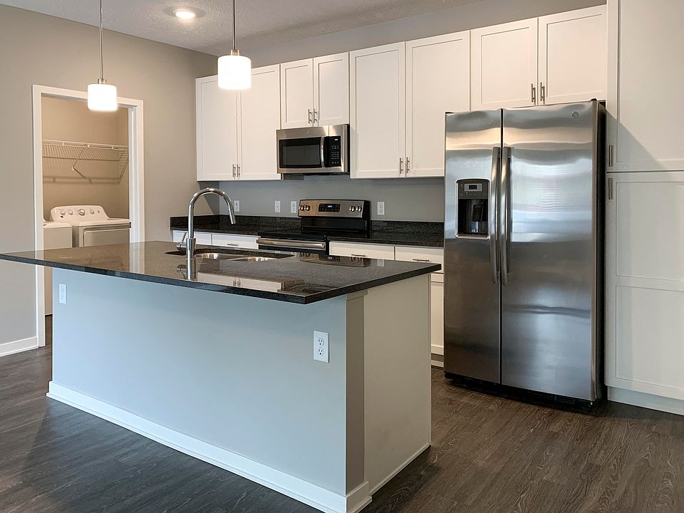 Sleek appliances and plenty of cabinet storage adorn our kitchens.