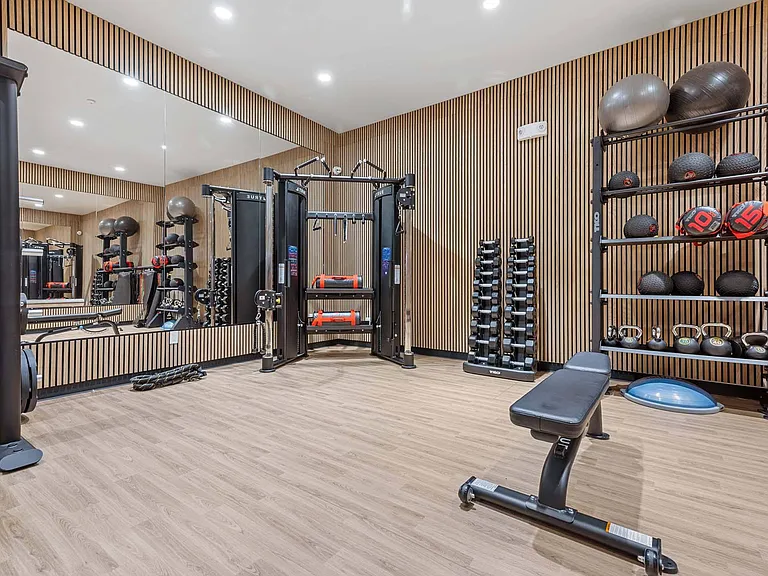 Release stress and recharge your energy with a focused workout using our weights and fitness equipment.