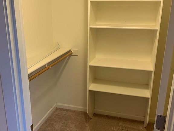 Master bedroom walk-in closet