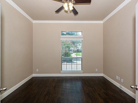 Dedicated Study in front of house overlooking driveway and front yard.