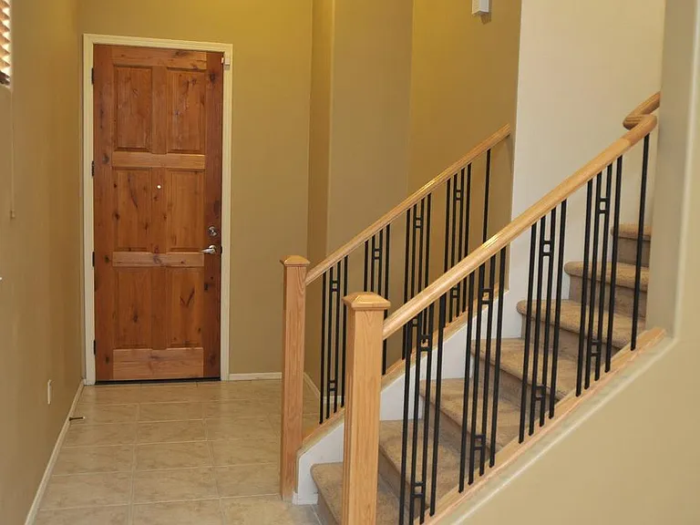 Large custom wooden door
