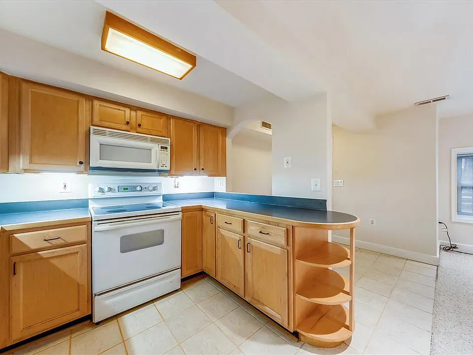 Close-up of kitchen.