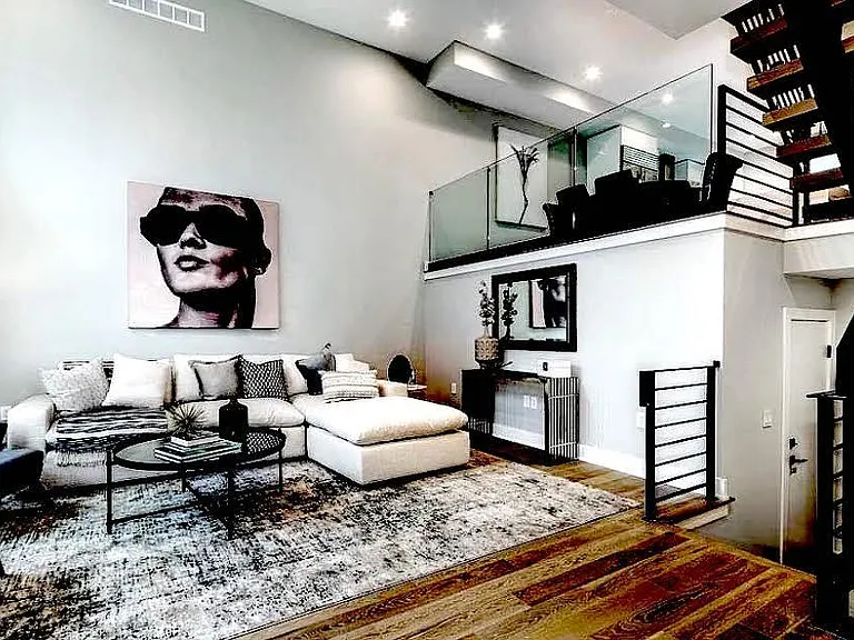 14+ Ft ceilings in living area!