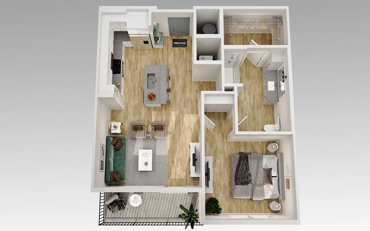 Floor plan Rogue VI - HC