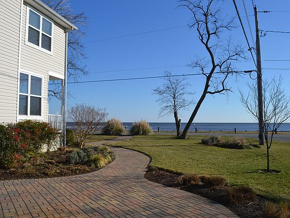 brick patio and view