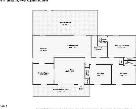 3 bed, 1.5 bath, 1275 sqft, $1,545 — Photo 2
