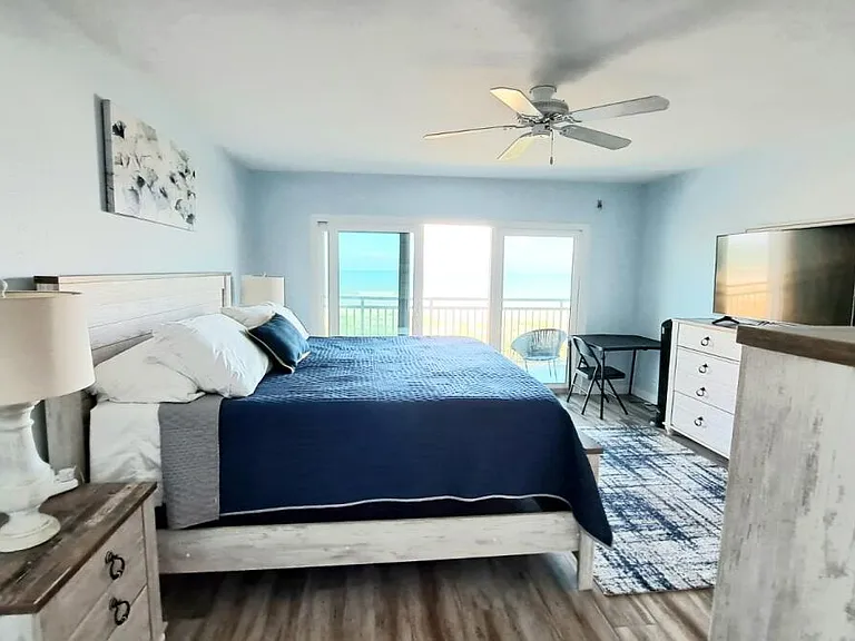 Master Bedroom with Direct Ocean Views