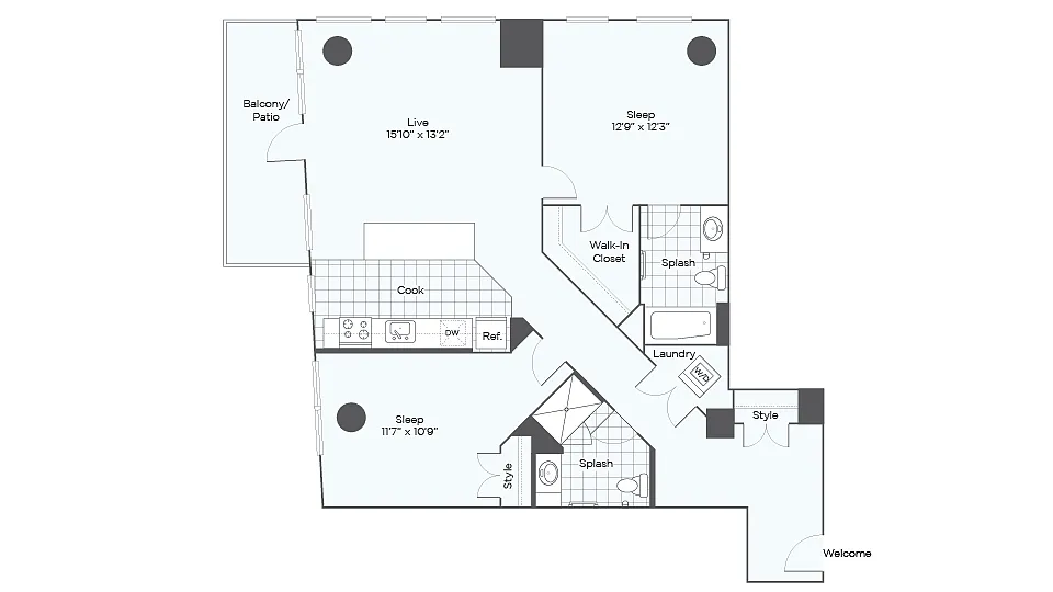 Floor plan B4T