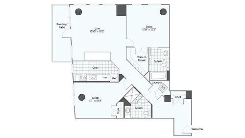Floor plan B4T