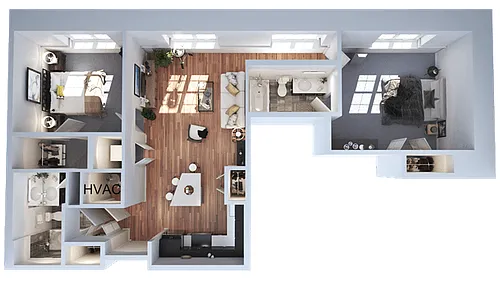 Floor plan Boiler House