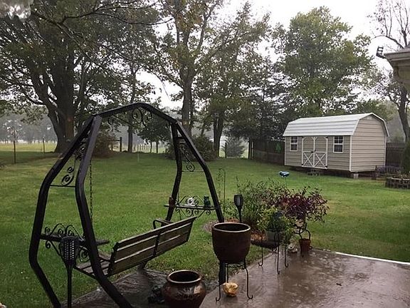 Location of storage shed