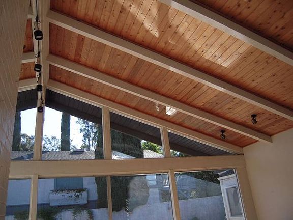 Beamed Vaulted Ceiling