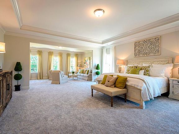 Expansive owner amp 39 s suite with private sitting area