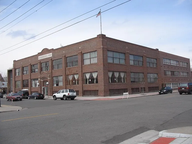 Denver Rock Drill Works at 39th & Williams in RiNo