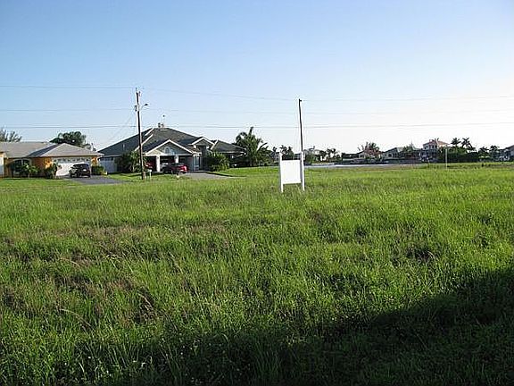 View towards the road