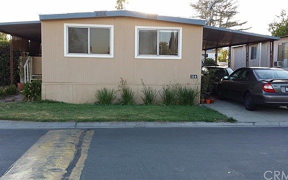 front of unit