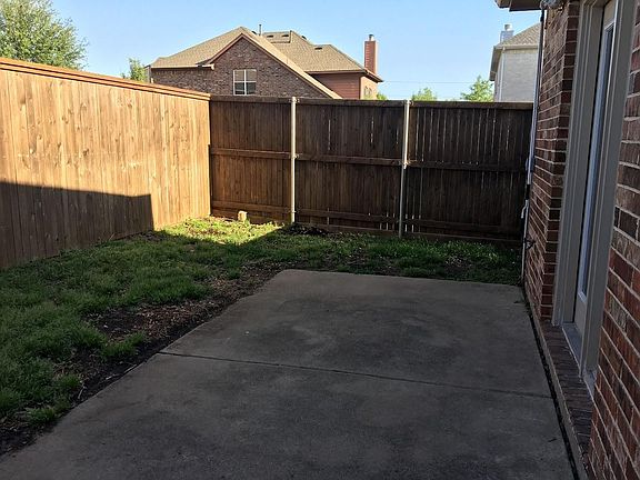 Spacious back patio.