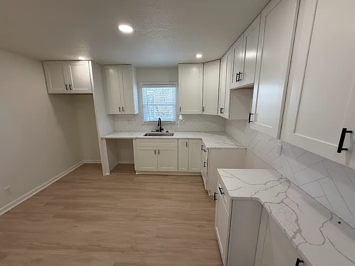 shared kitchen space