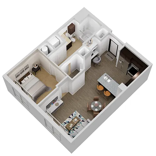 Floor plan A1A