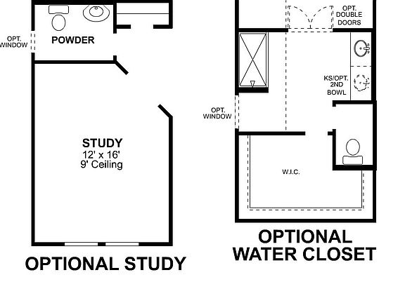 Rios First Floor Options