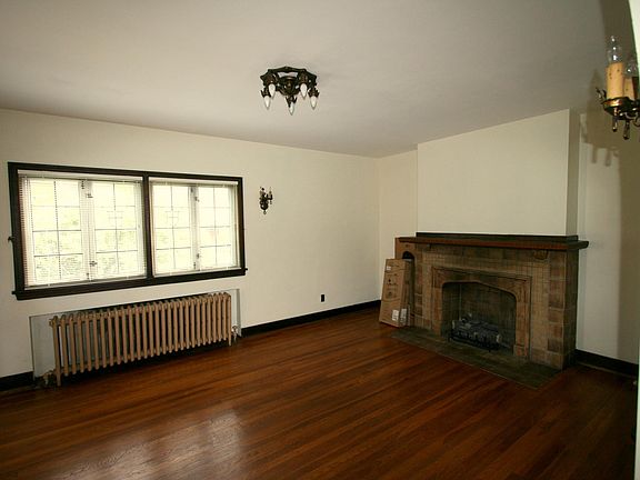 Front room looking towards fireplace