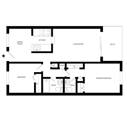 Floor plan Palmetto