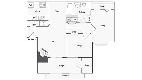Floor plan Vince