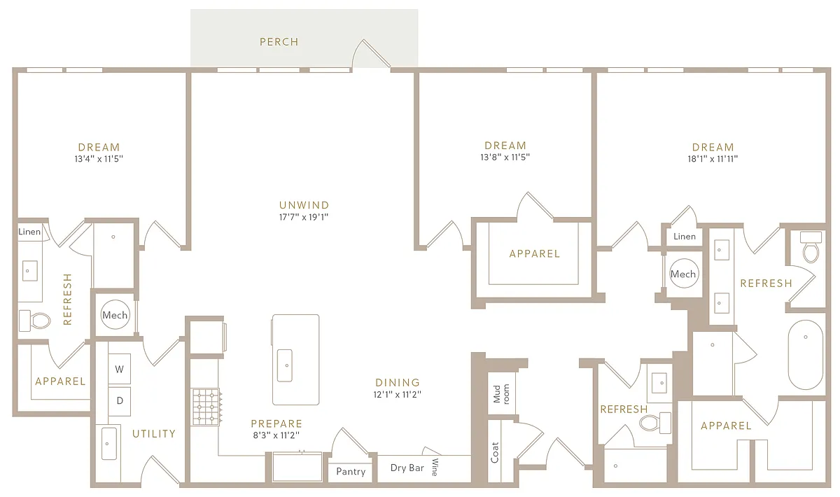 Floor plan PH5