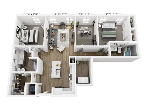 Floor plan B4