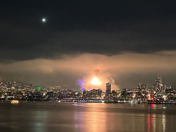 New Year's Eve Fireworks are always stunning.