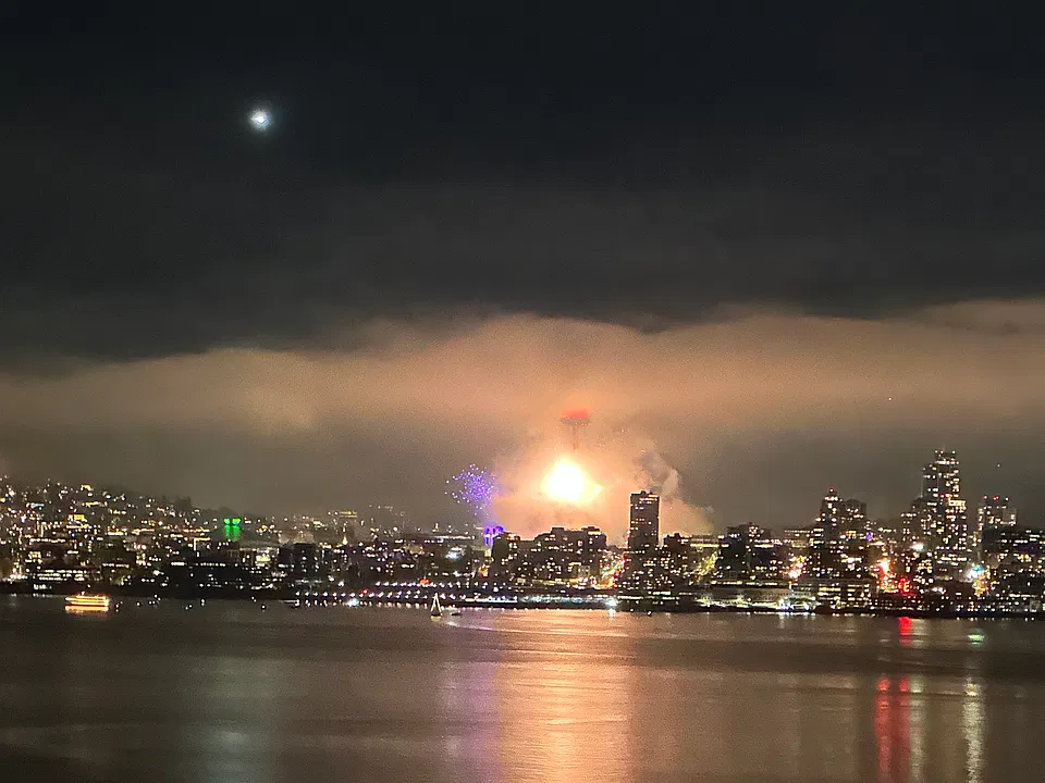 New Year's Eve Fireworks are always stunning.