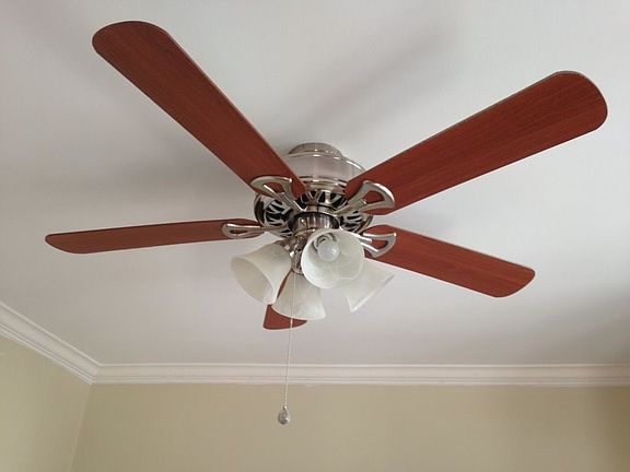 Fans in most rooms